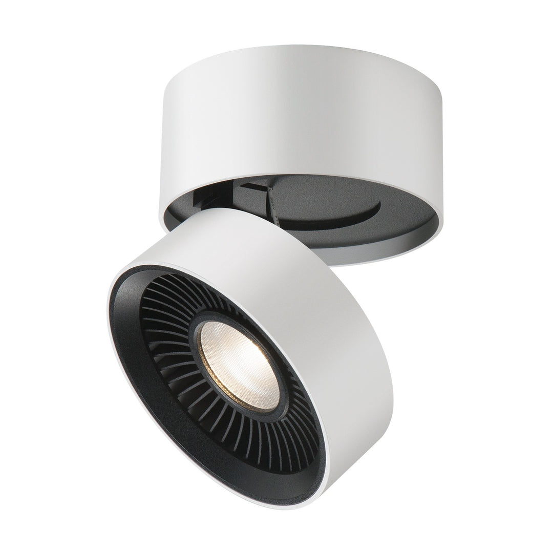 Solo LED Flush Mount in White - available from The Lighting Shoppe, trusted by Canadian homeowners