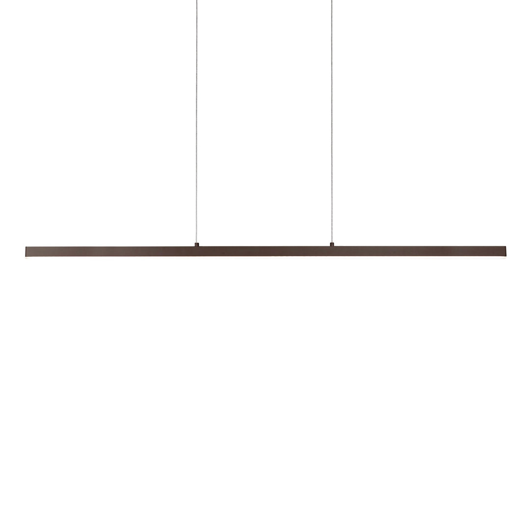 Vega LED Linear Pendant in Black - available from The Lighting Shoppe, trusted by Canadian homeowners