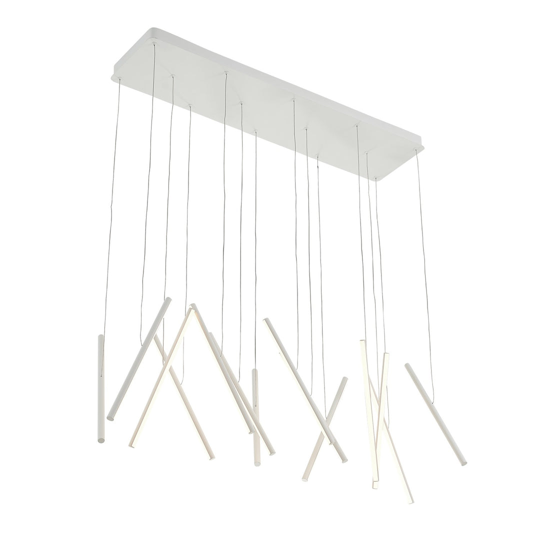 Kuzco Canada - LP14840-WH-UNV-010 - LED Linear Pendant - Chute - White