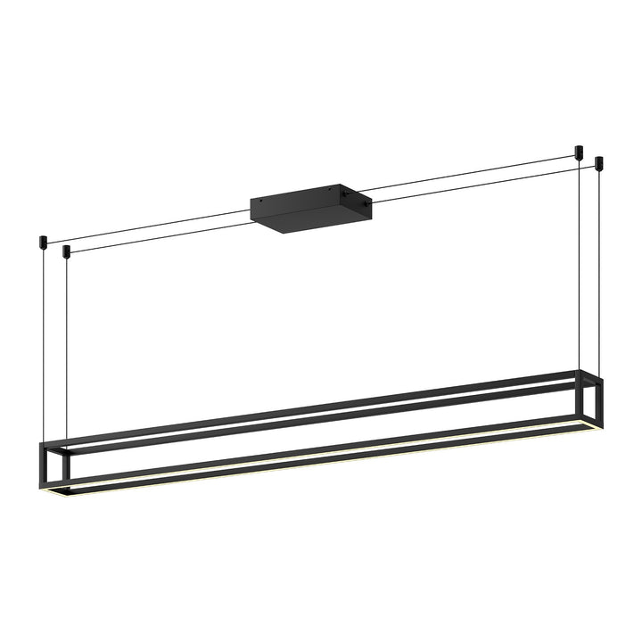 Kuzco Canada - LP45560-BK-UNV - LED Linear Pendant - Plaza - Black