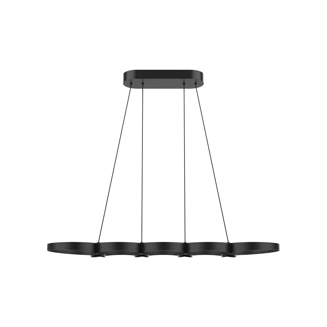 Kuzco Canada - LP90838-BK-UNV - LED Linear Pendant - Maestro - Black
