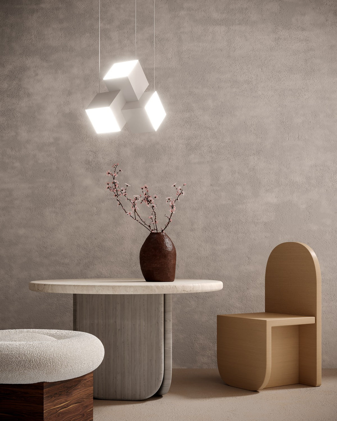Kuzco Canada - PD20616-WH-UNV - LED Pendant - Tetra - White