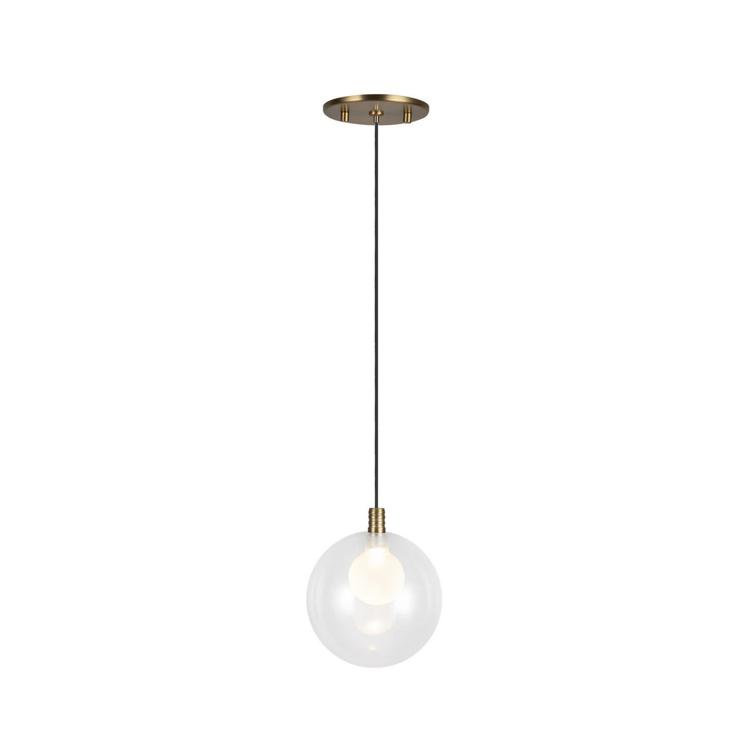 Bolla LED Pendant in Brushed Gold - available from The Lighting Shoppe, trusted by Canadian homeowners