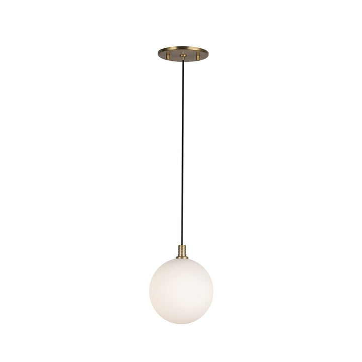 Kuzco Canada - PD3106-BG/OP - LED Pendant - Bolla - Brushed Gold/Opal Glass