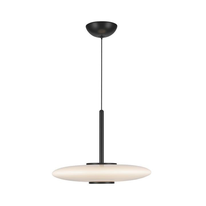 Kuzco Canada - PD37018-BK/GO-3WCCT-UNV - LED Pendant - Kyoto - Black/Glossy Opal Glass
