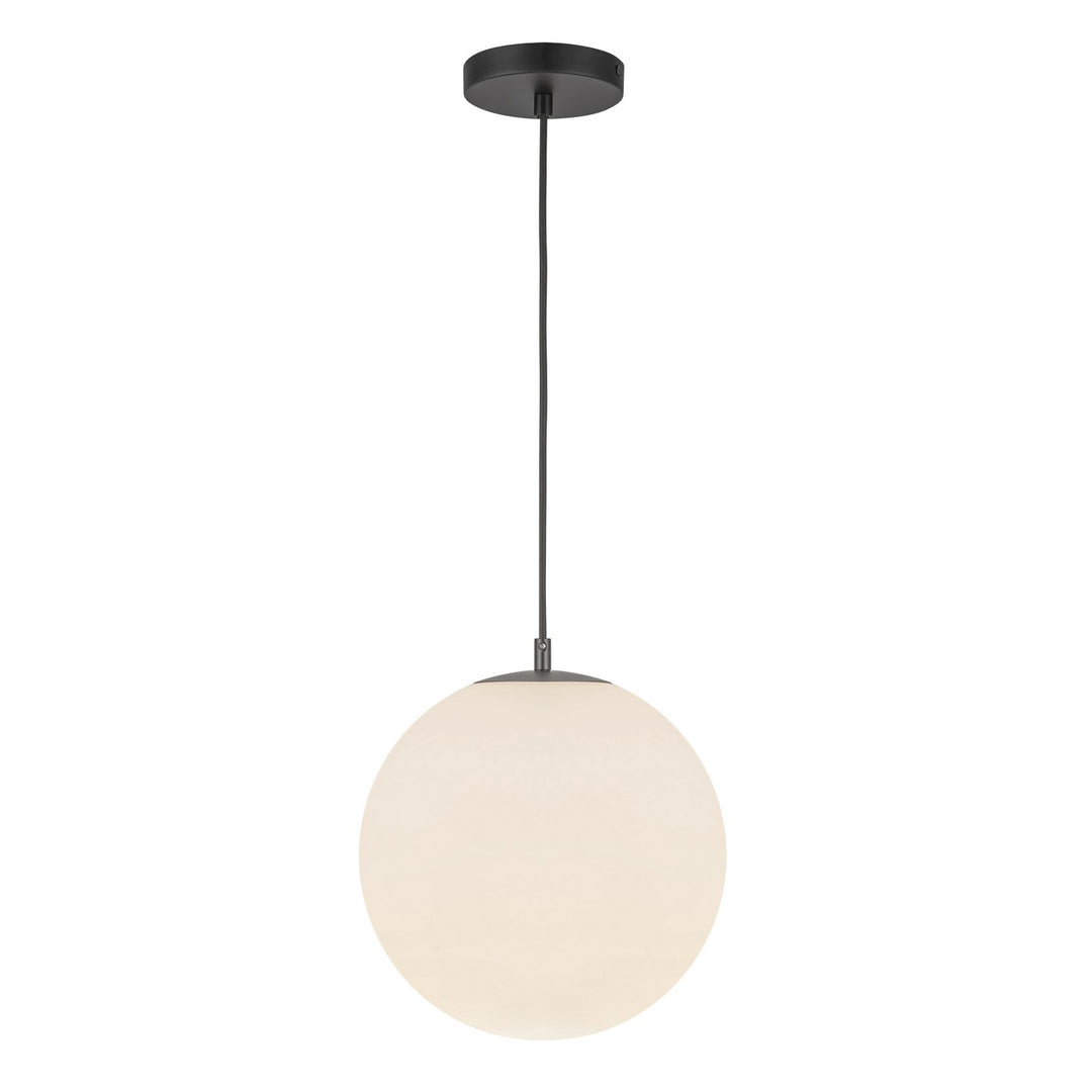 Kuzco Canada - PD43212-BK/OP-5CCT-UNV - LED Pendant - Marco - Black/Opal Glass