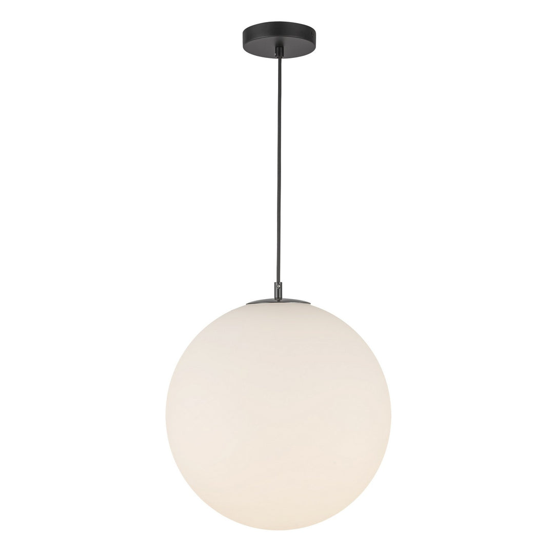 Kuzco Canada - PD43216-BK/OP-5CCT-UNV - LED Pendant - Marco - Black/Opal Glass