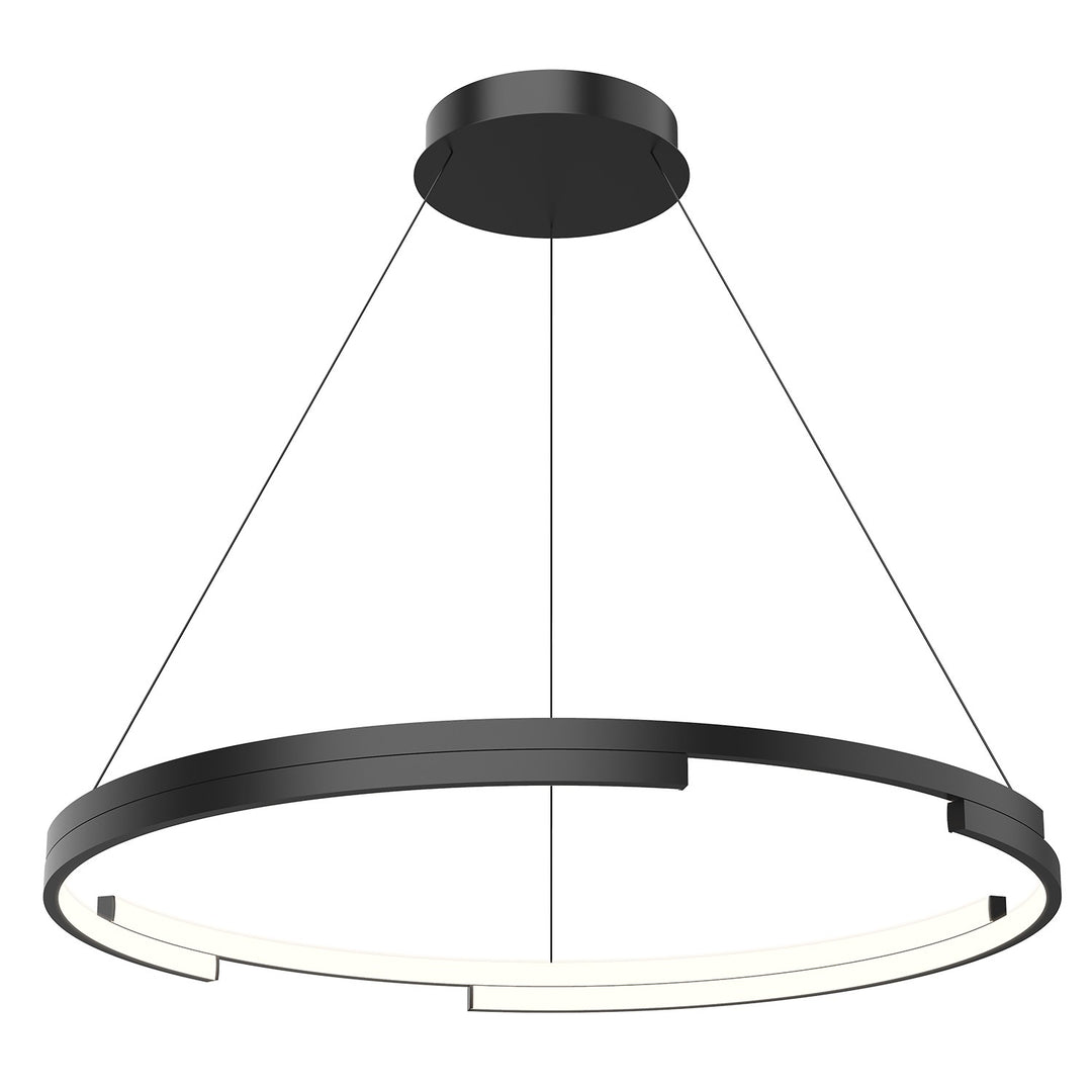 Anello Minor LED Pendant in Black - available from The Lighting Shoppe, trusted by Canadian homeowners