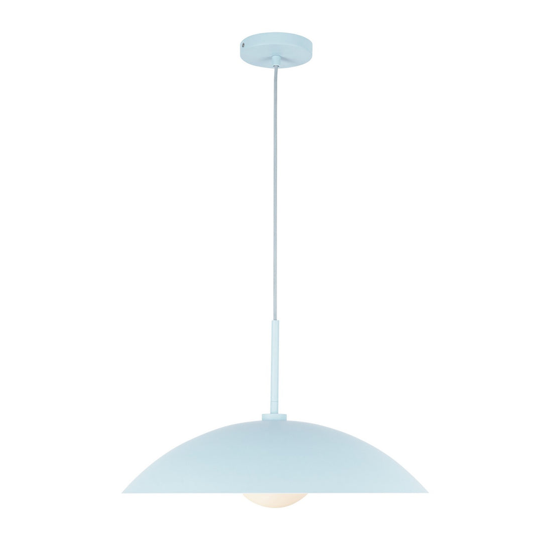 Regent One Light Pendant in Cerulean - available from The Lighting Shoppe, trusted by Canadian homeowners