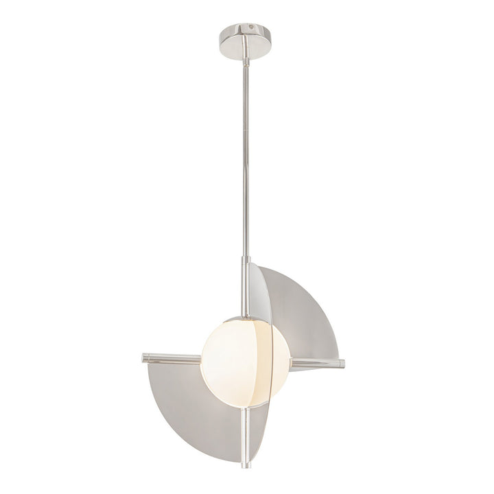 Kuzco Canada - PD65116-PN/OP-UNV - LED Pendant - Scorpio - Polished Nickel/Opal Glass