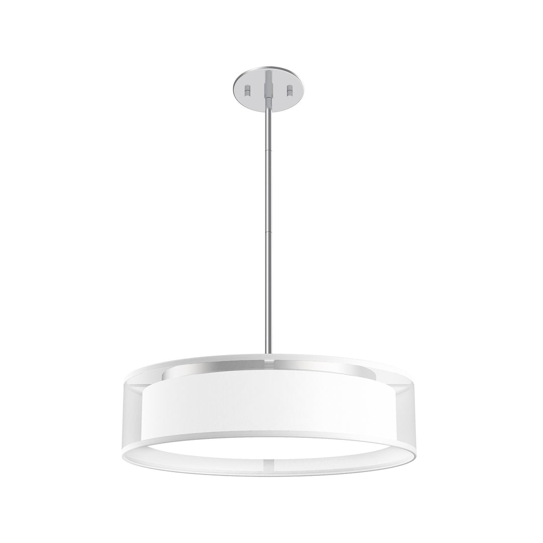 Kuzco Canada - PD7916-WOR-5CCT - LED Pendant - Dalton - White Organza