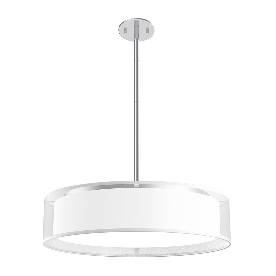 Kuzco Canada - PD7920-WOR-5CCT - LED Pendant - Dalton - White Organza