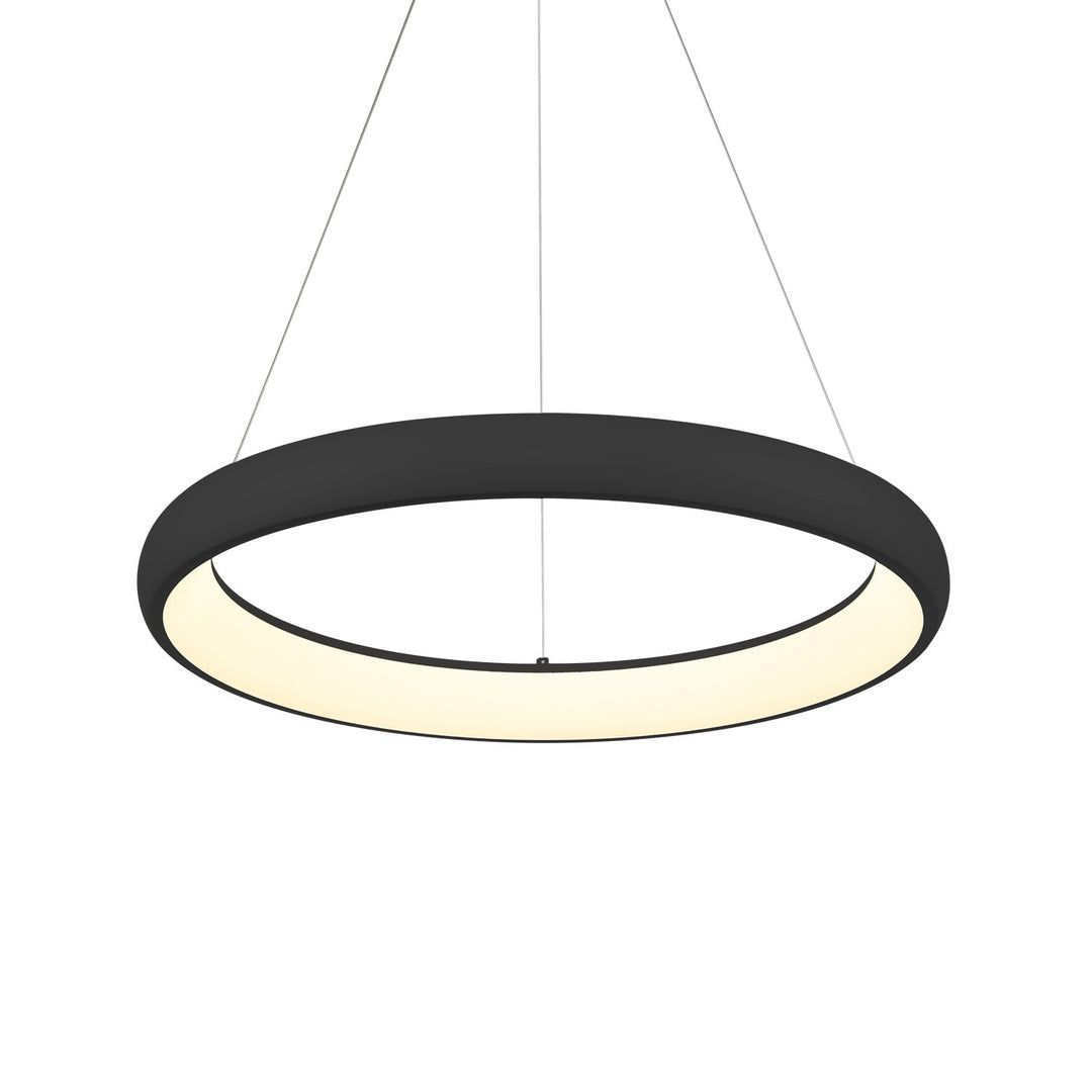 Cortana LED Pendant in Black - available from The Lighting Shoppe, trusted by Canadian homeowners