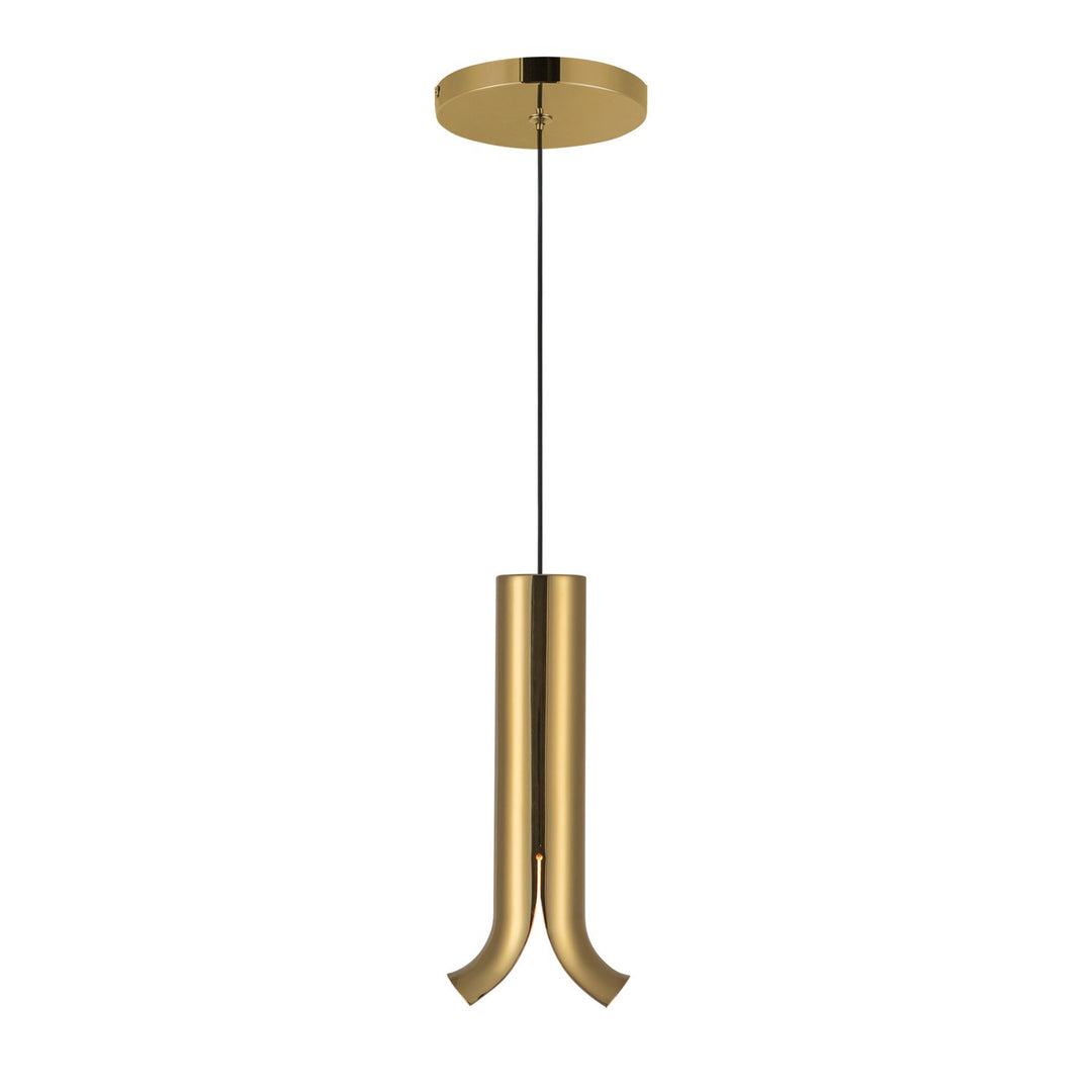 Husk LED Pendant in Metallic Brass - available from The Lighting Shoppe, trusted by Canadian homeowners