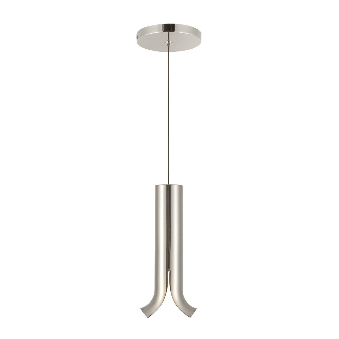 Husk LED Pendant in Polished Nickel - available from The Lighting Shoppe, trusted by Canadian homeowners