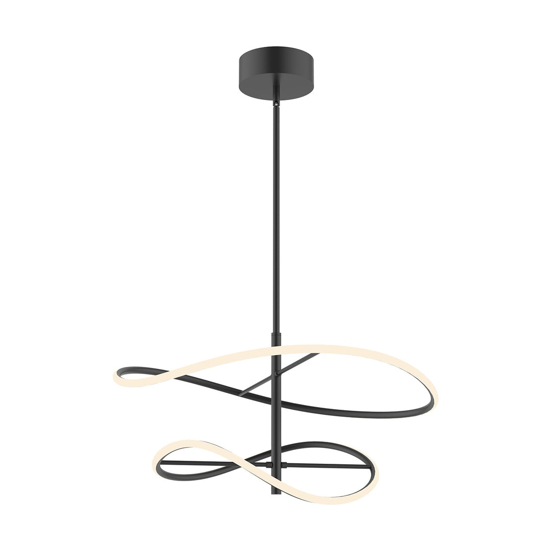 Kuzco Canada - PD96424-BK-UNV - LED Pendant - Collide - Black