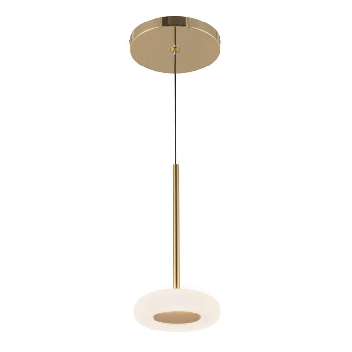 Kuzco Canada - PD97204-MRB/FR - LED Pendant - Stephord - Metallic Brass/Frosted Glass