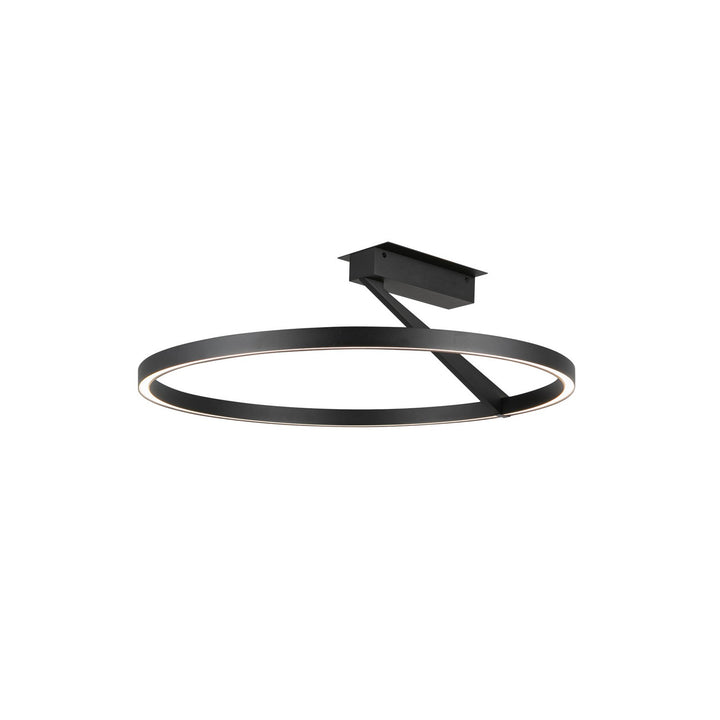 Kuzco Canada - SF27724-BK-3WCCT-UNV - LED Semi-Flush Mount - Roda - Black