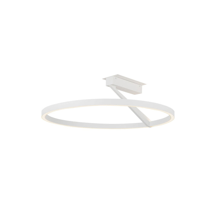 Kuzco Canada - SF27724-WH-3WCCT-UNV - LED Semi-Flush Mount - Roda - White