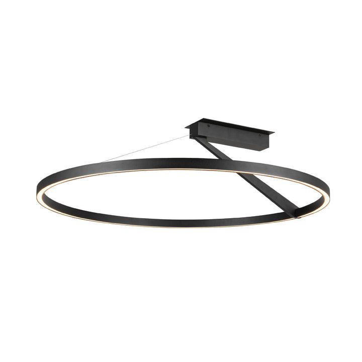 Kuzco Canada - SF27731-BK-3WCCT-UNV - LED Semi-Flush Mount - Roda - Black