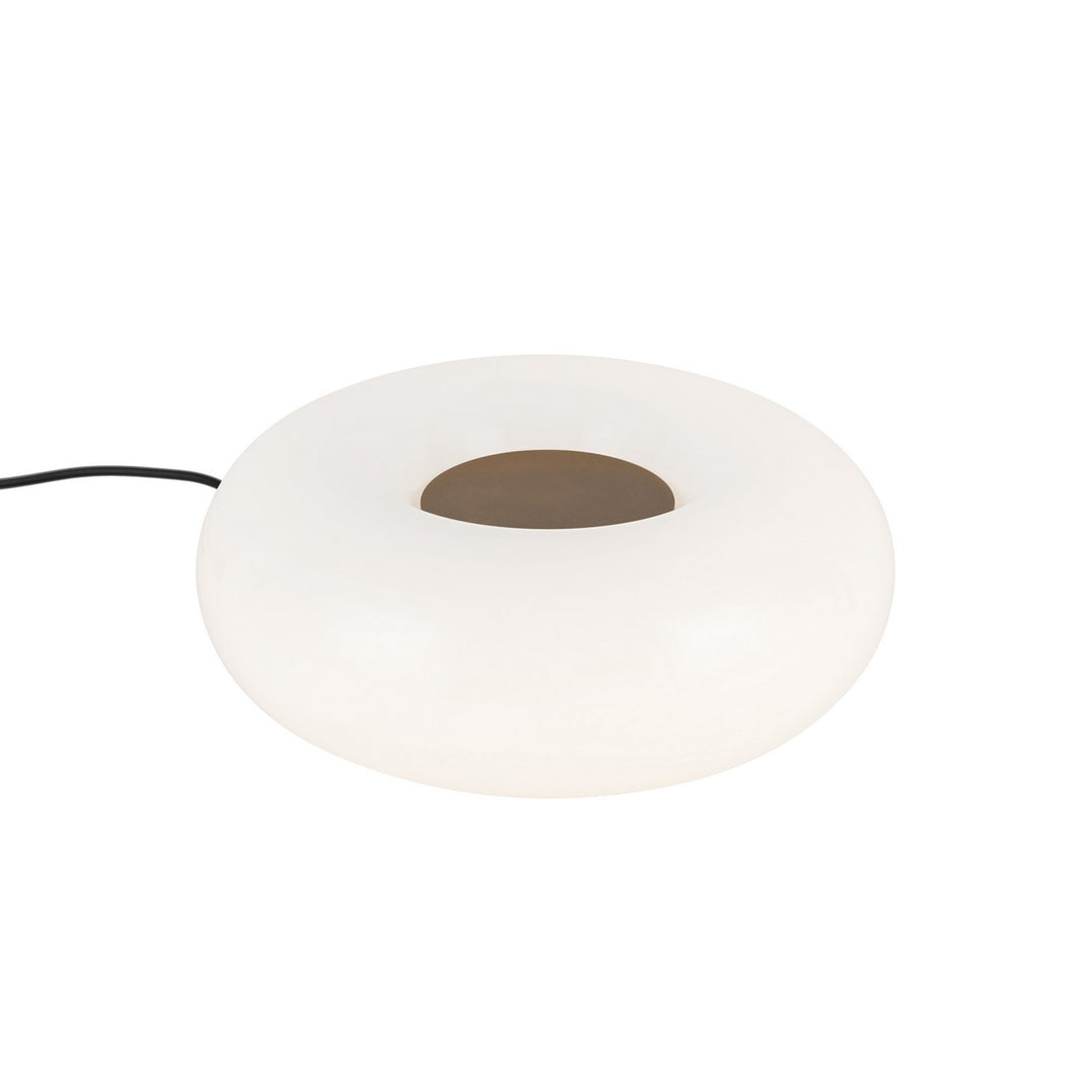 Kuzco Canada - TL12409-VB/OP - LED Table Lamp - Nimbus - Vintage Brass/Opal Glass