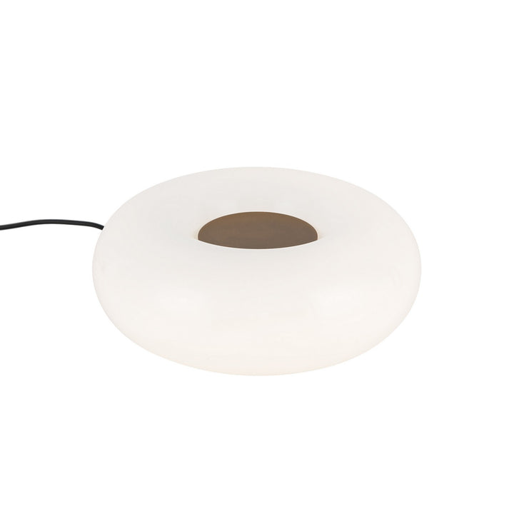 Kuzco Canada - TL12409-VB/OP - LED Table Lamp - Nimbus - Vintage Brass/Opal Glass