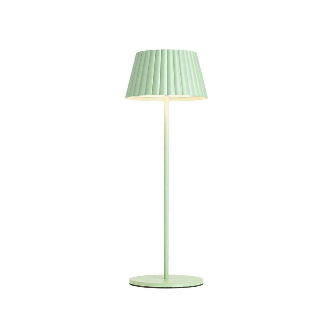 Dario LED Table Lamp in Sage Green - available from The Lighting Shoppe, trusted by Canadian homeowners