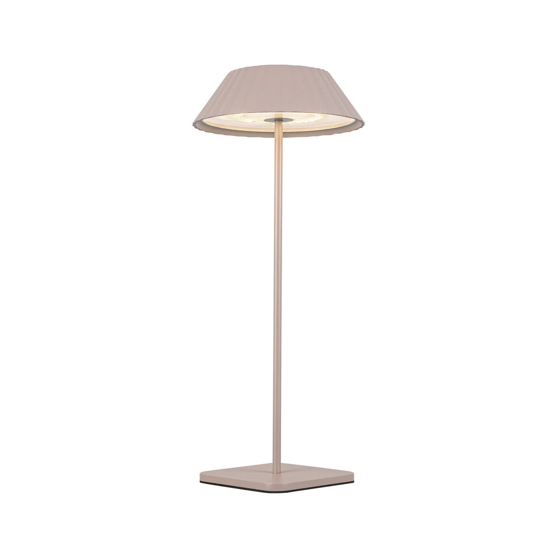 Pela LED Table Lamp in Moonstone Gray - available from The Lighting Shoppe, trusted by Canadian homeowners