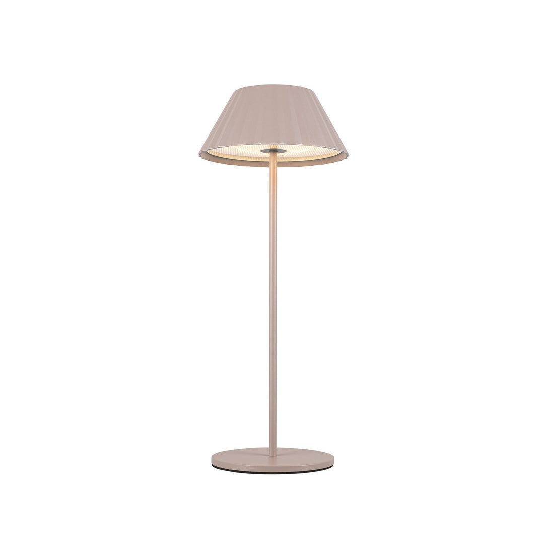 Zola LED Table Lamp in Moonstone Gray - available from The Lighting Shoppe, trusted by Canadian homeowners