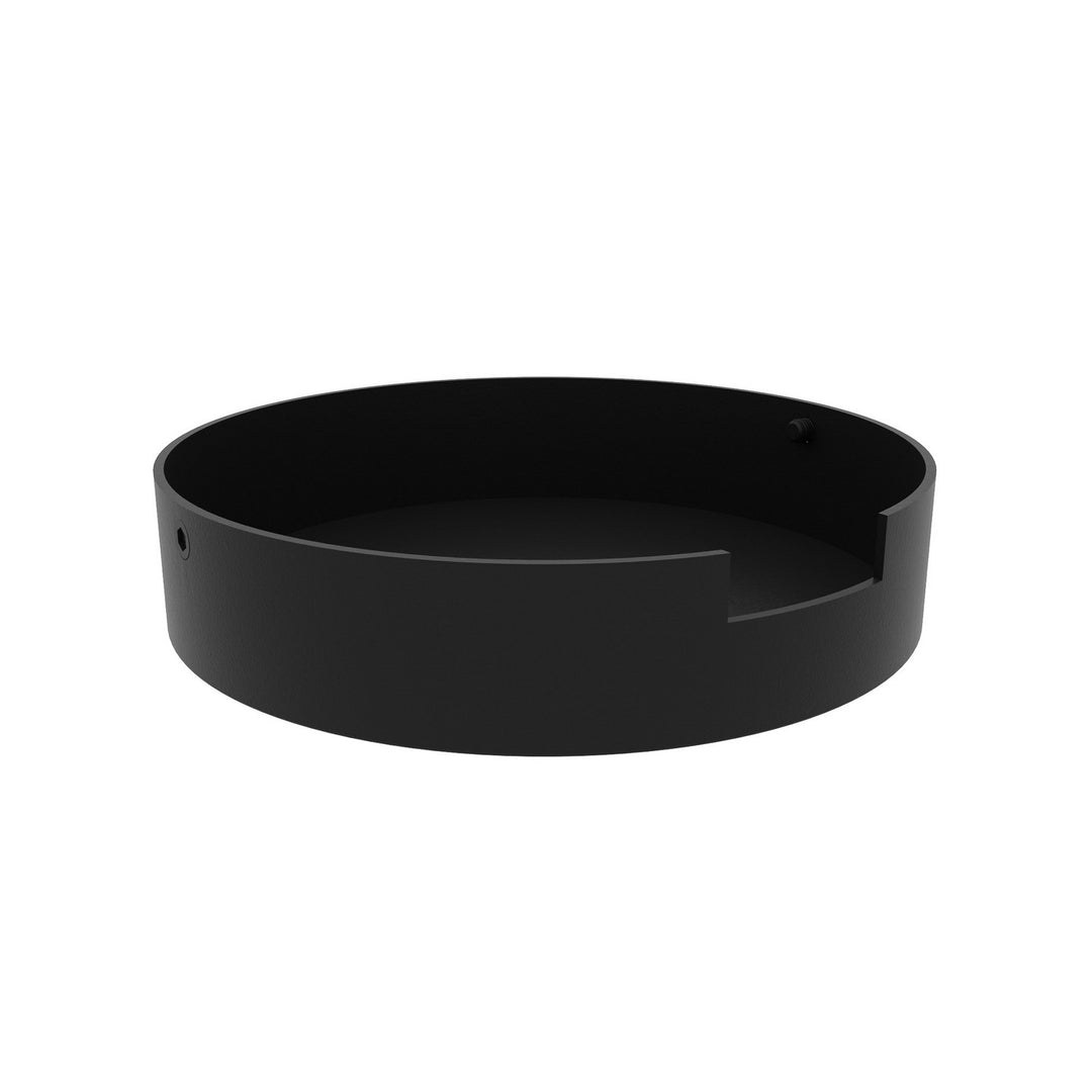 Trilo Track Track Canopy and Driver Cover in Black - available from The Lighting Shoppe, trusted by Canadian homeowners