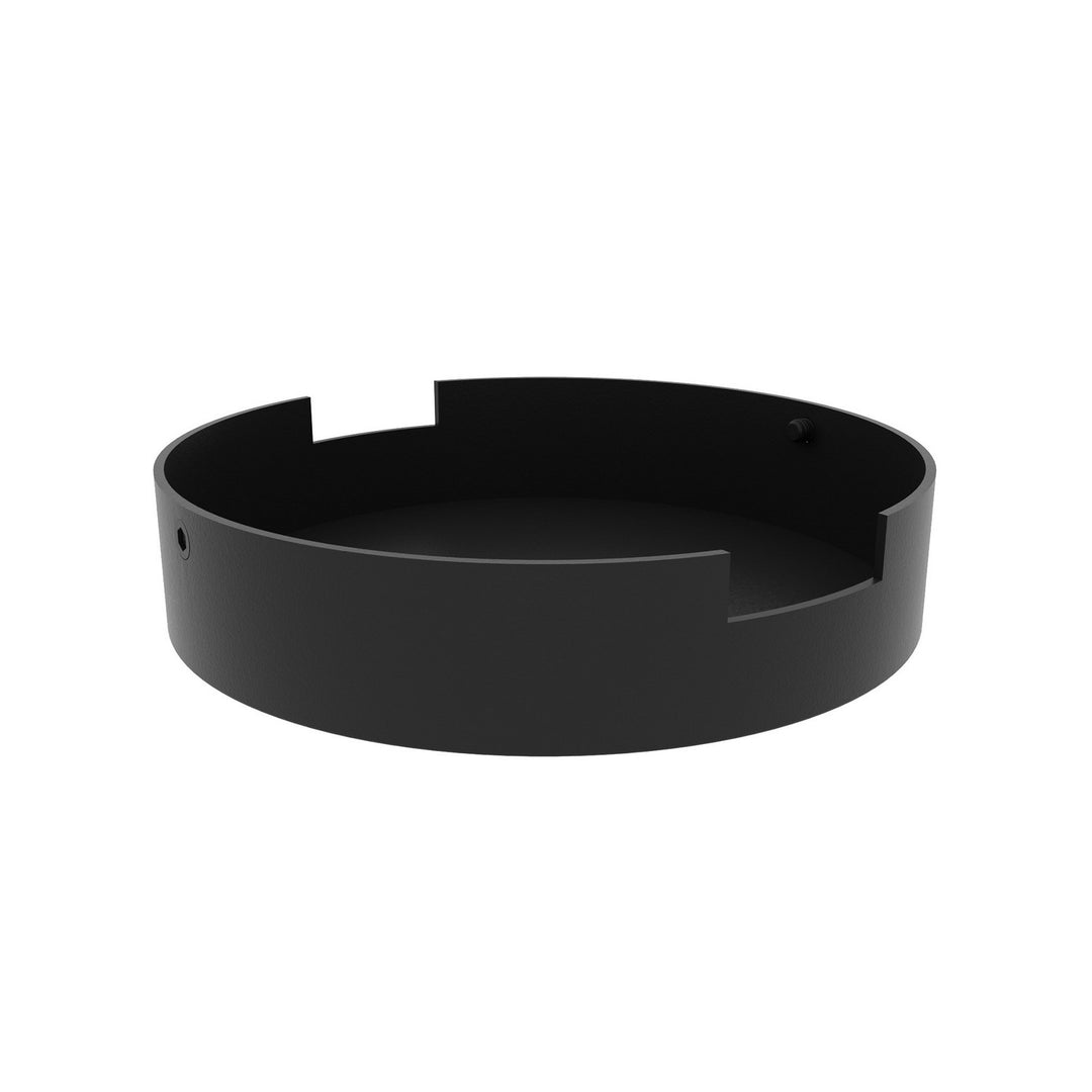 Trilo Track Track Canopy and Driver Cover in Black - available from The Lighting Shoppe, trusted by Canadian homeowners