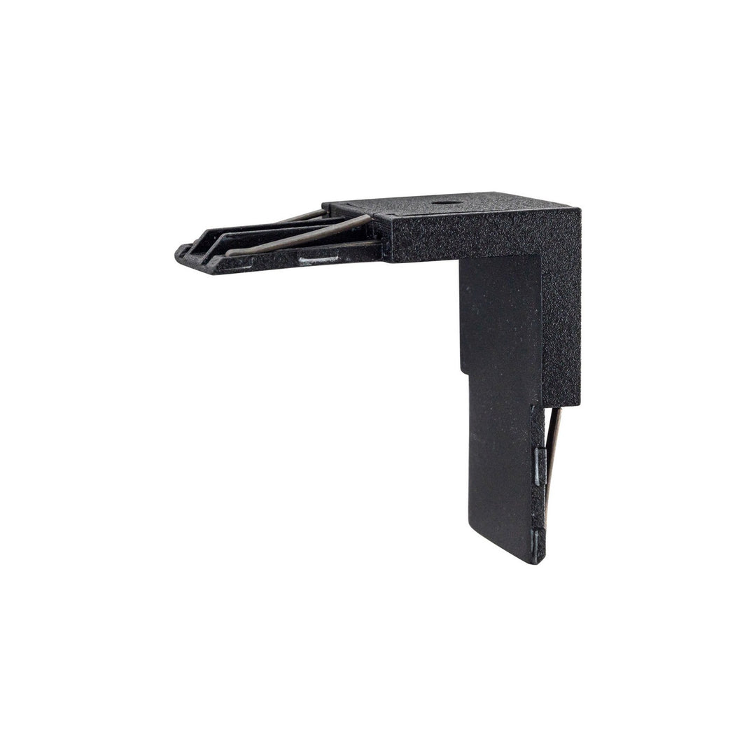 Trilo Track Track Wall Connector in Black - available from The Lighting Shoppe, trusted by Canadian homeowners