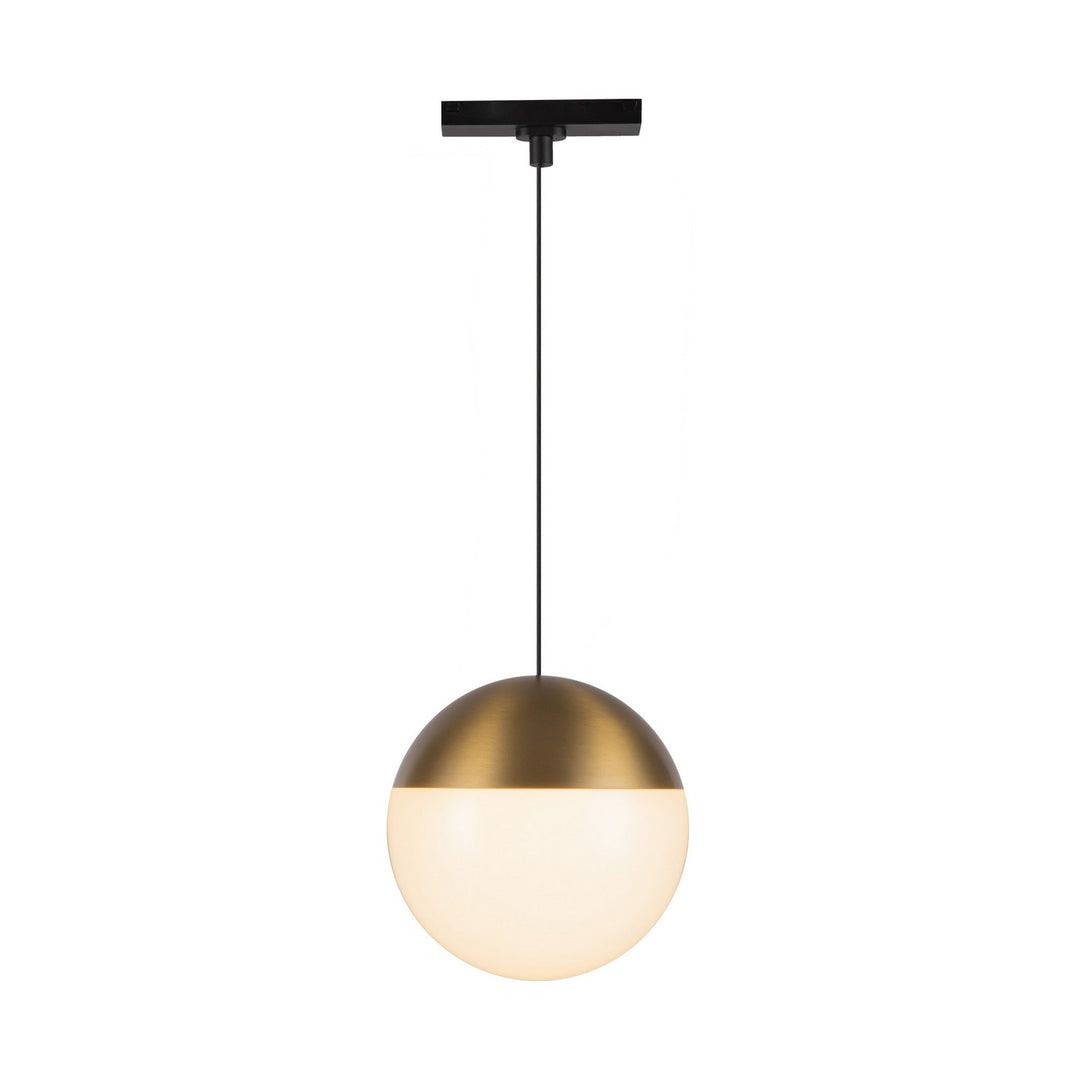 Monae LED Pendant in Brushed Gold - available from The Lighting Shoppe, trusted by Canadian homeowners