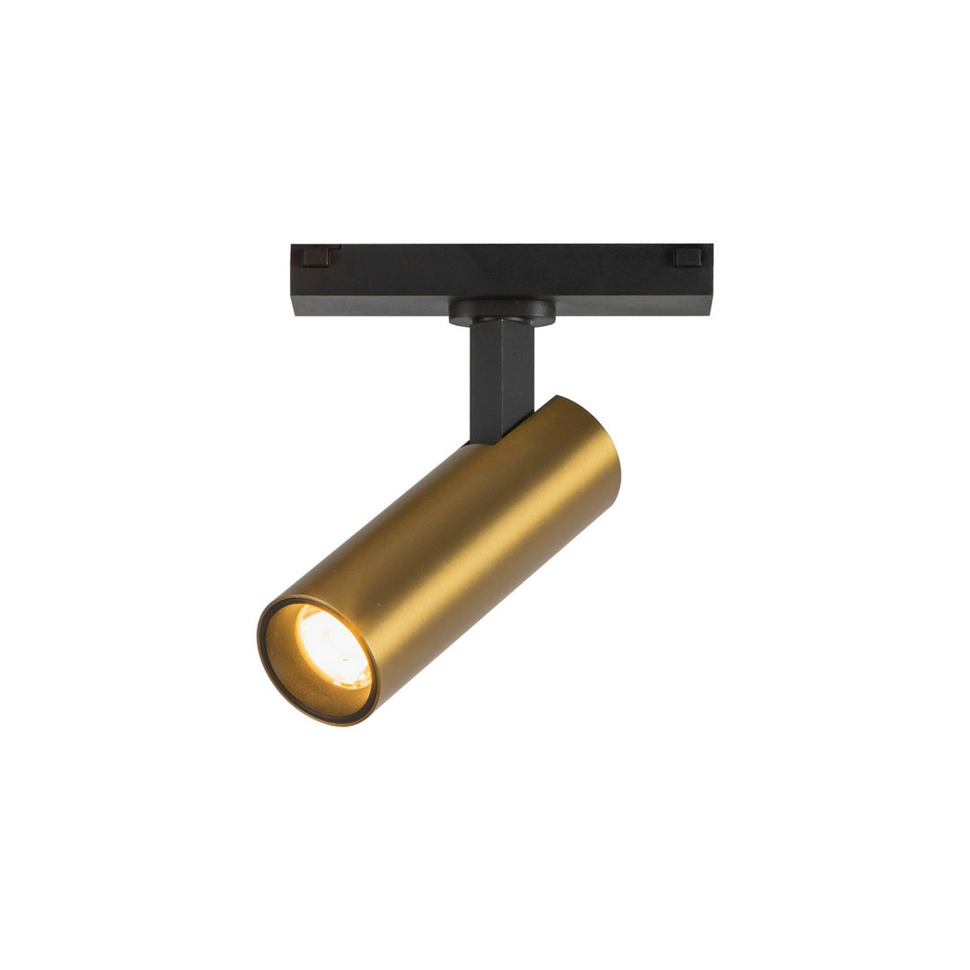 Paolo LED Track Directional Light in Brushed Gold - available from The Lighting Shoppe, trusted by Canadian homeowners