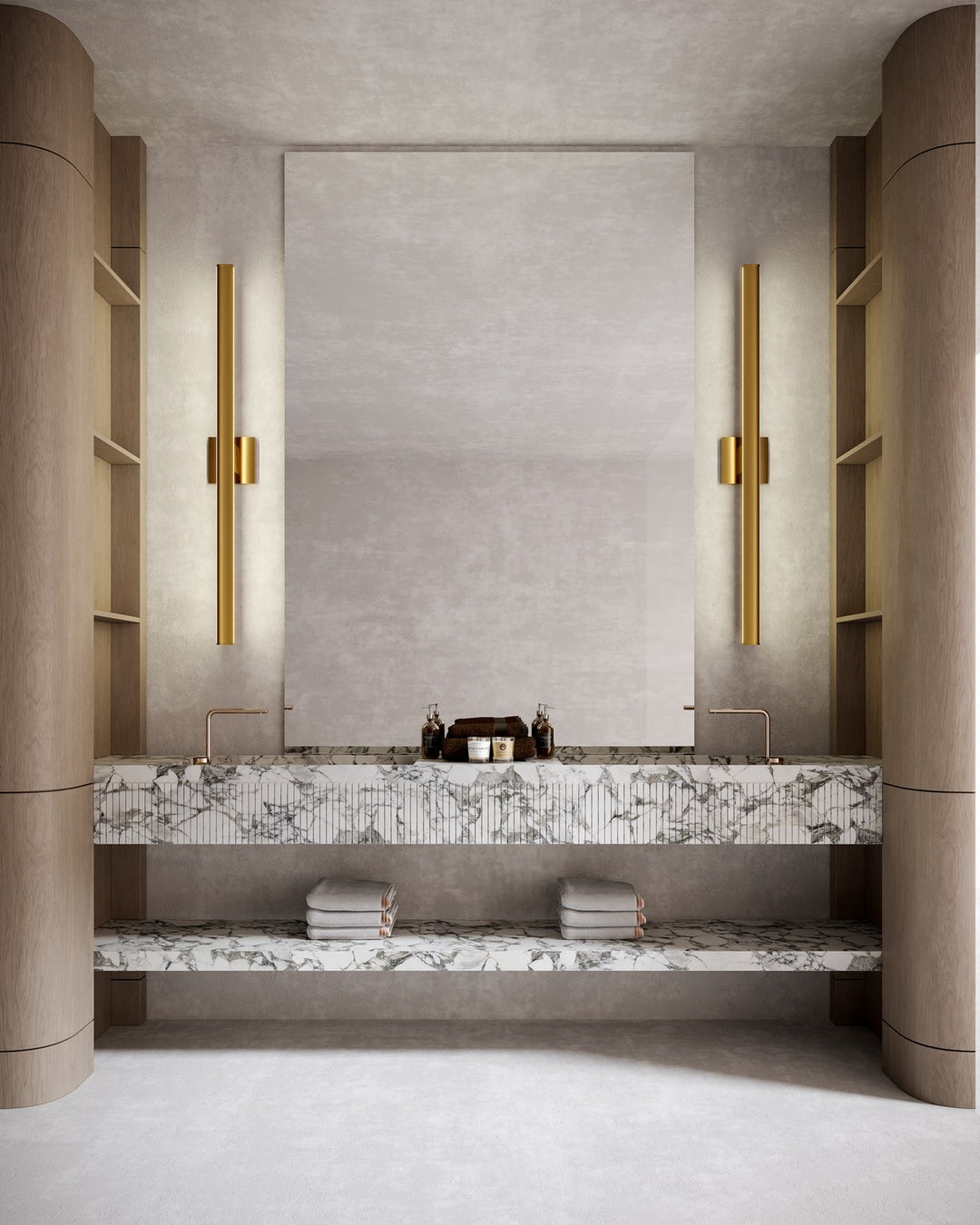 Kuzco Canada - VL20353-BG - LED Vanity Light - Vera - Brushed Gold