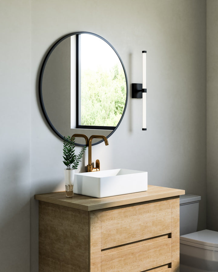 Kuzco Canada - VL23524-BK-UNV - LED Vanity - Blade - Black