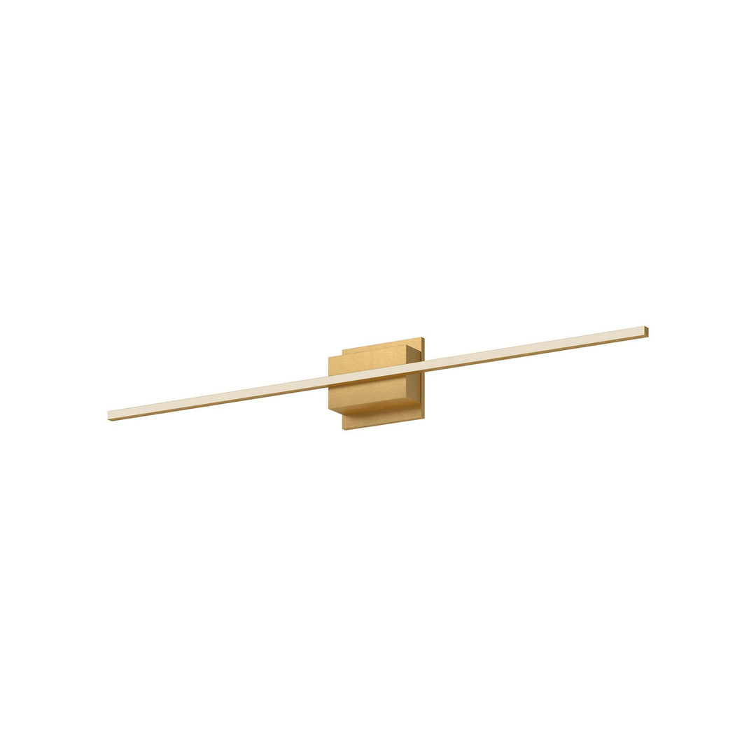 Vega Minor LED Wall Sconce in Brushed Gold - available from The Lighting Shoppe, trusted by Canadian homeowners