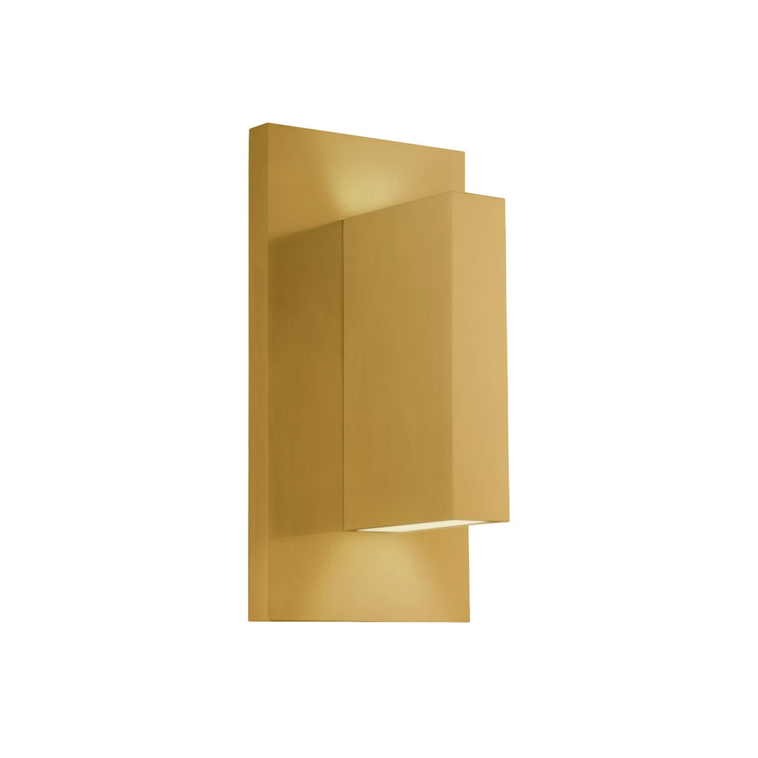 Vista LED Wall Sconce in Brushed Gold - available from The Lighting Shoppe, trusted by Canadian homeowners