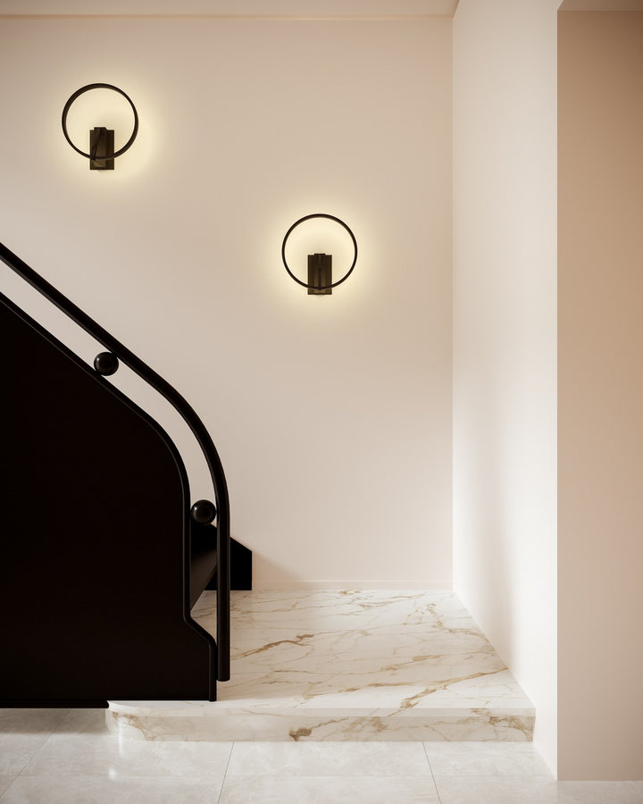 Kuzco Canada - WS27713-BK-3WCCT-UNV - LED Wall Sconce - Roda - Black