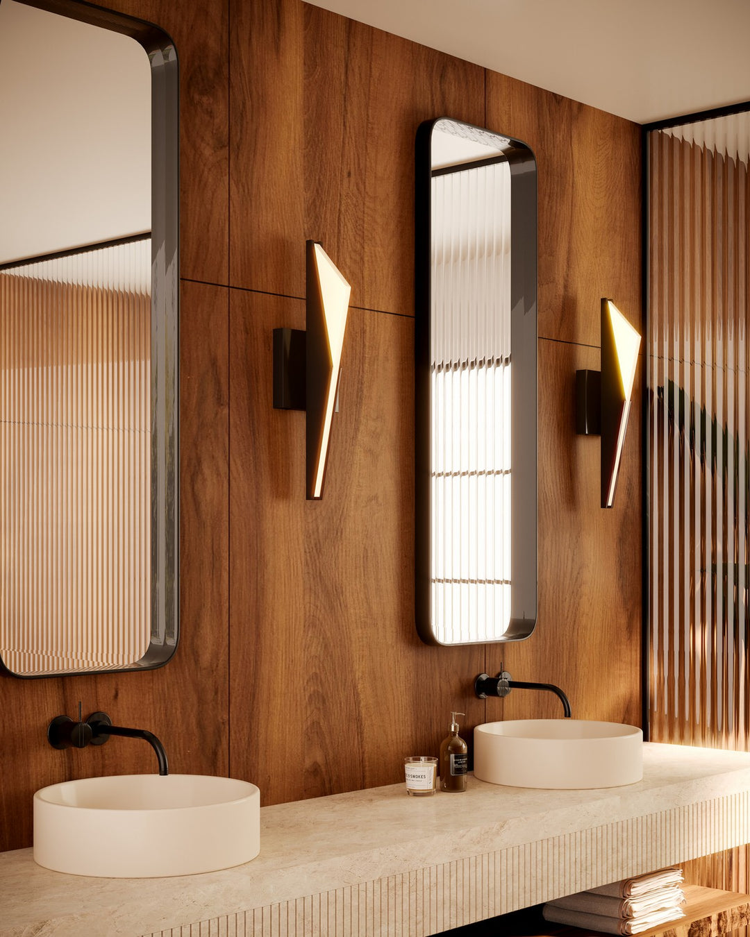 Kuzco Canada - WS64215-UB - LED Wall Sconce - Tachi - Urban Bronze