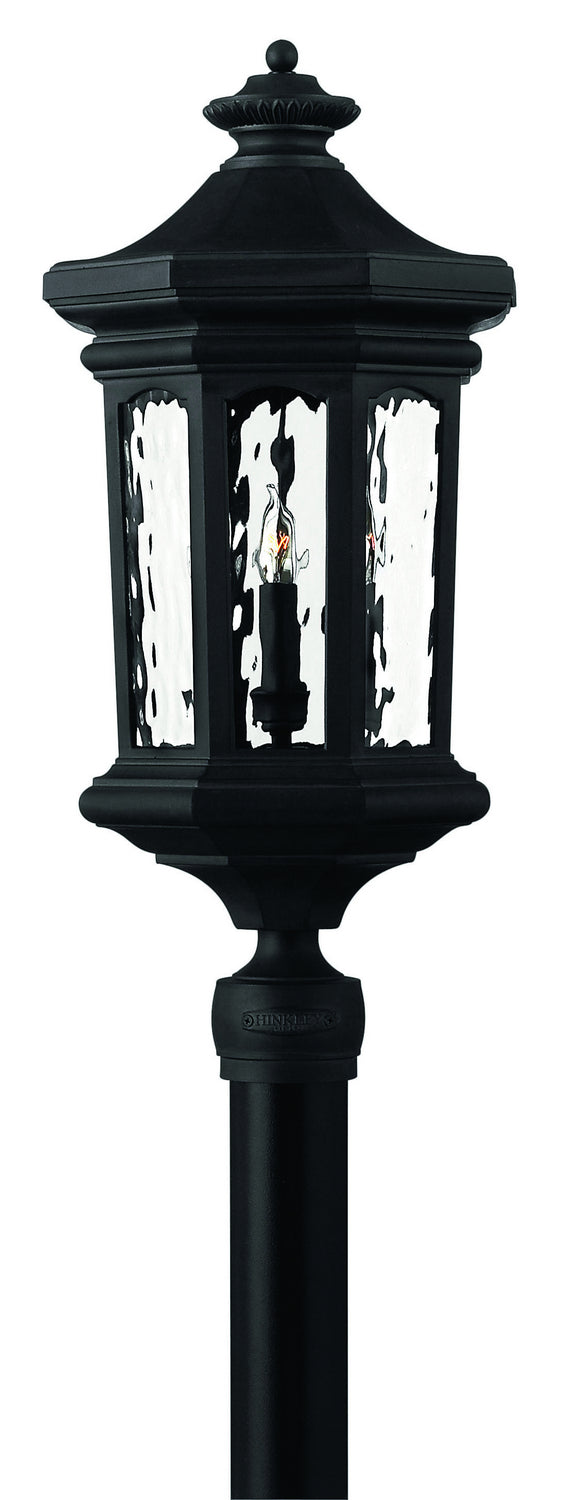 Raley LED Post Top or Pier Mount Lantern in Museum Black - available from The Lighting Shoppe, trusted by Canadian homeowners