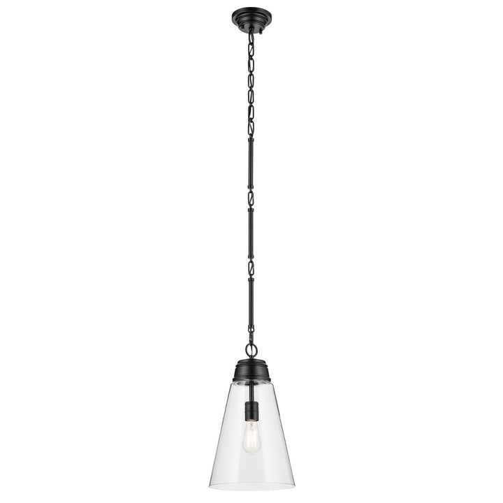 Kichler Canada - 52661BKCLR - One Light Pendant - Marsailli - Black