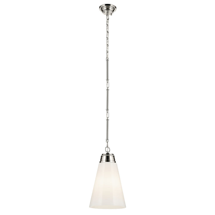 Kichler Canada - 52661PN - One Light Pendant - Marsailli - Polished Nickel