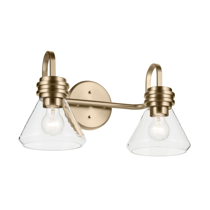 Kichler Canada - 55154CPZCLR - Two Light Bath - Farum - Champagne Bronze