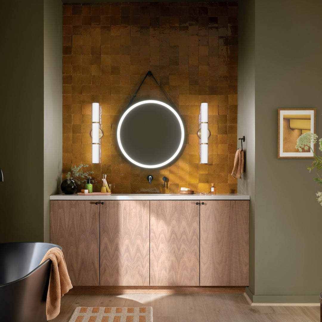 Kichler Canada - 55188CPZLED - LED Linear Bath - Rosh - Champagne Bronze