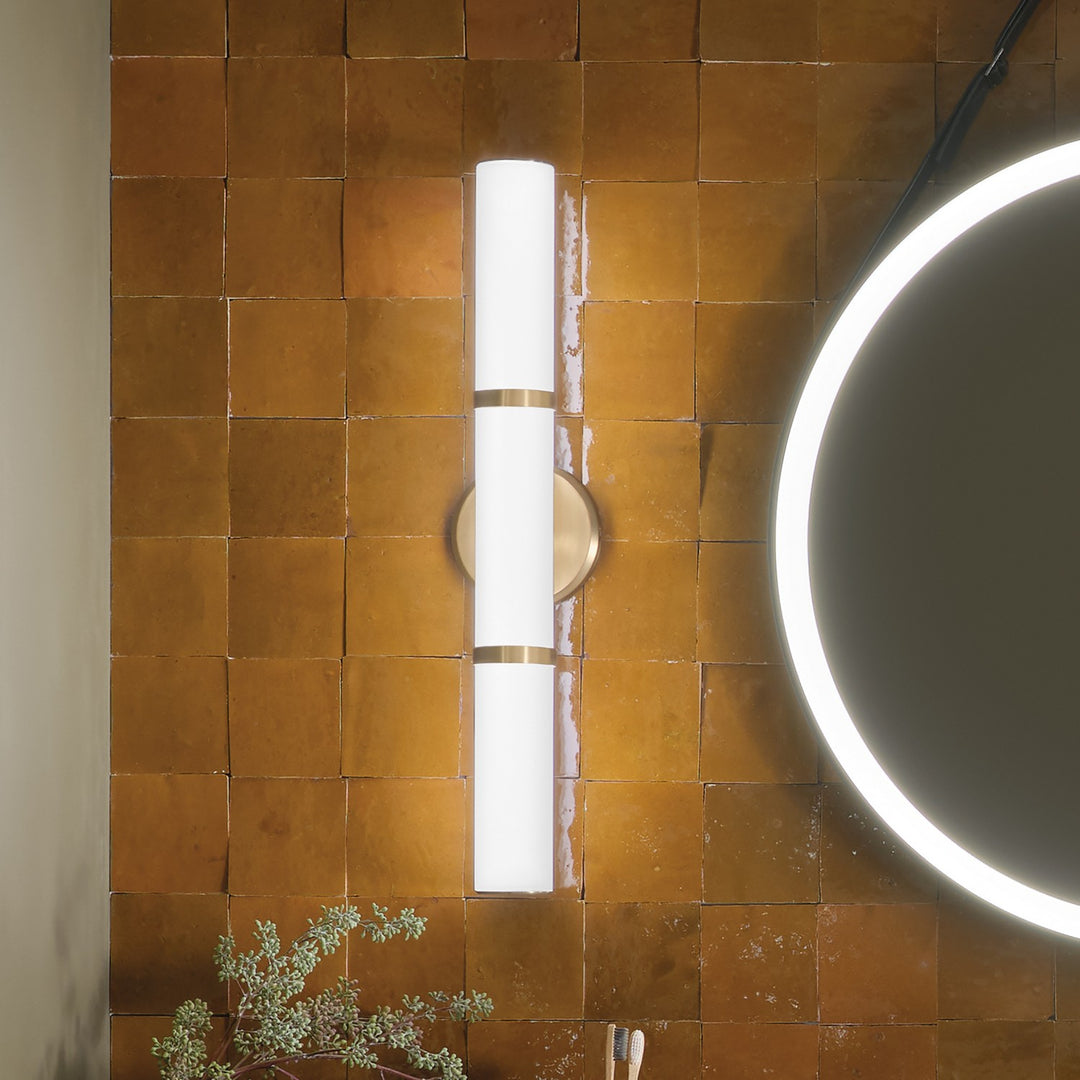 Kichler Canada - 55188CPZLED - LED Linear Bath - Rosh - Champagne Bronze
