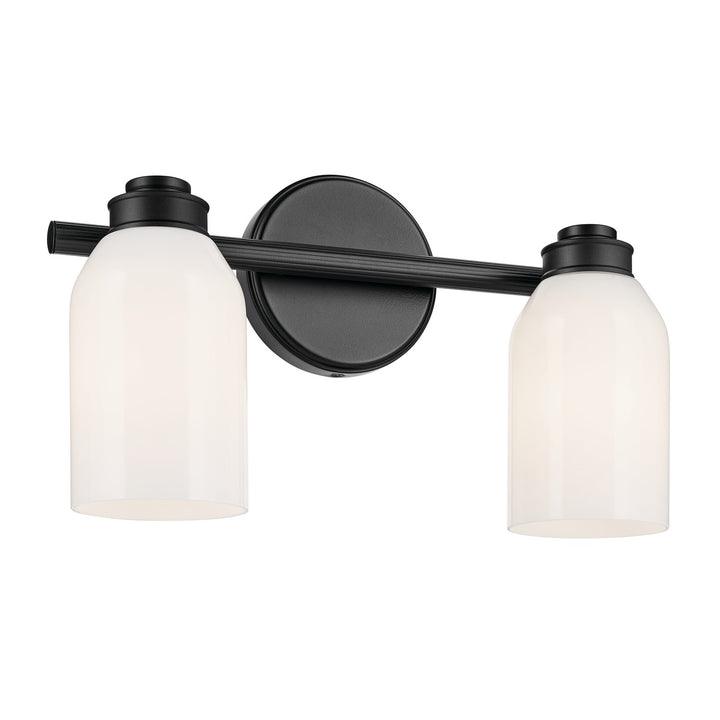 Kichler Canada - 55201BK - Two Light Bath - Shae - Black