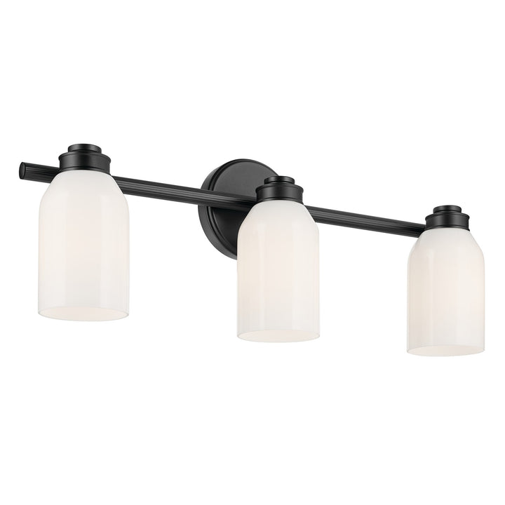 Kichler Canada - 55202BK - Three Light Bath - Shae - Black