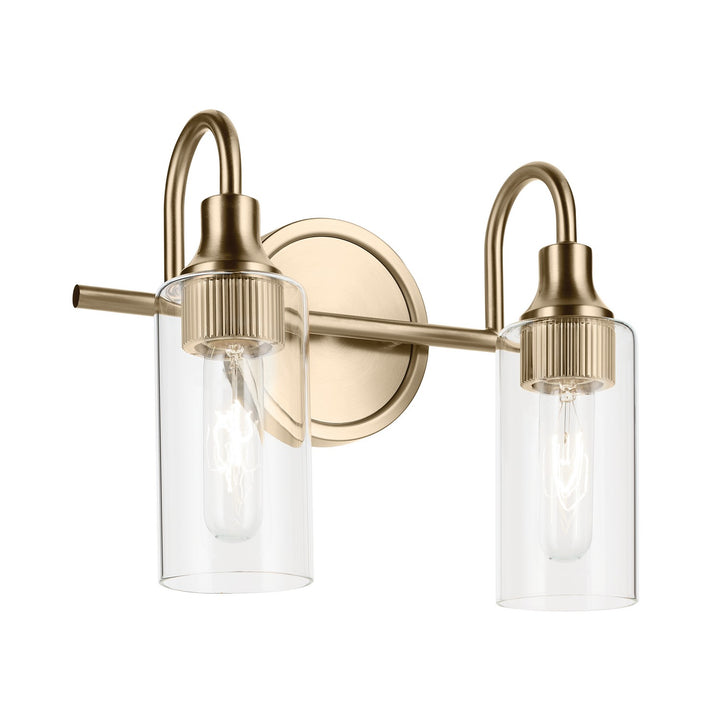 Kichler Canada - 55210CPZ - Two Light Bath - Kavi - Champagne Bronze