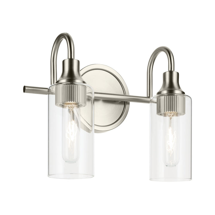 Kichler Canada - 55210NI - Two Light Bath - Kavi - Brushed Nickel